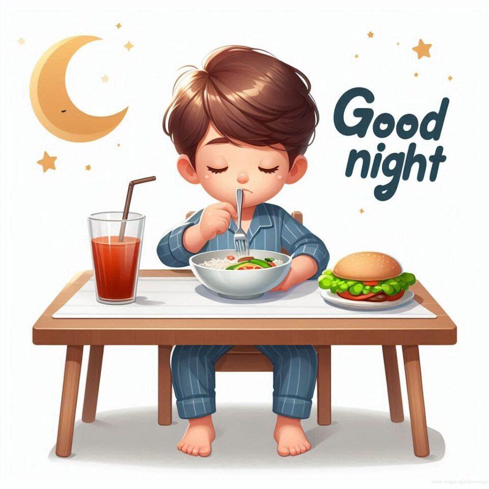 Good night images with sleeping 2024 52 Good night images with sleeping boy and girl sleeping vibes with good night colourful beautiful background ()
