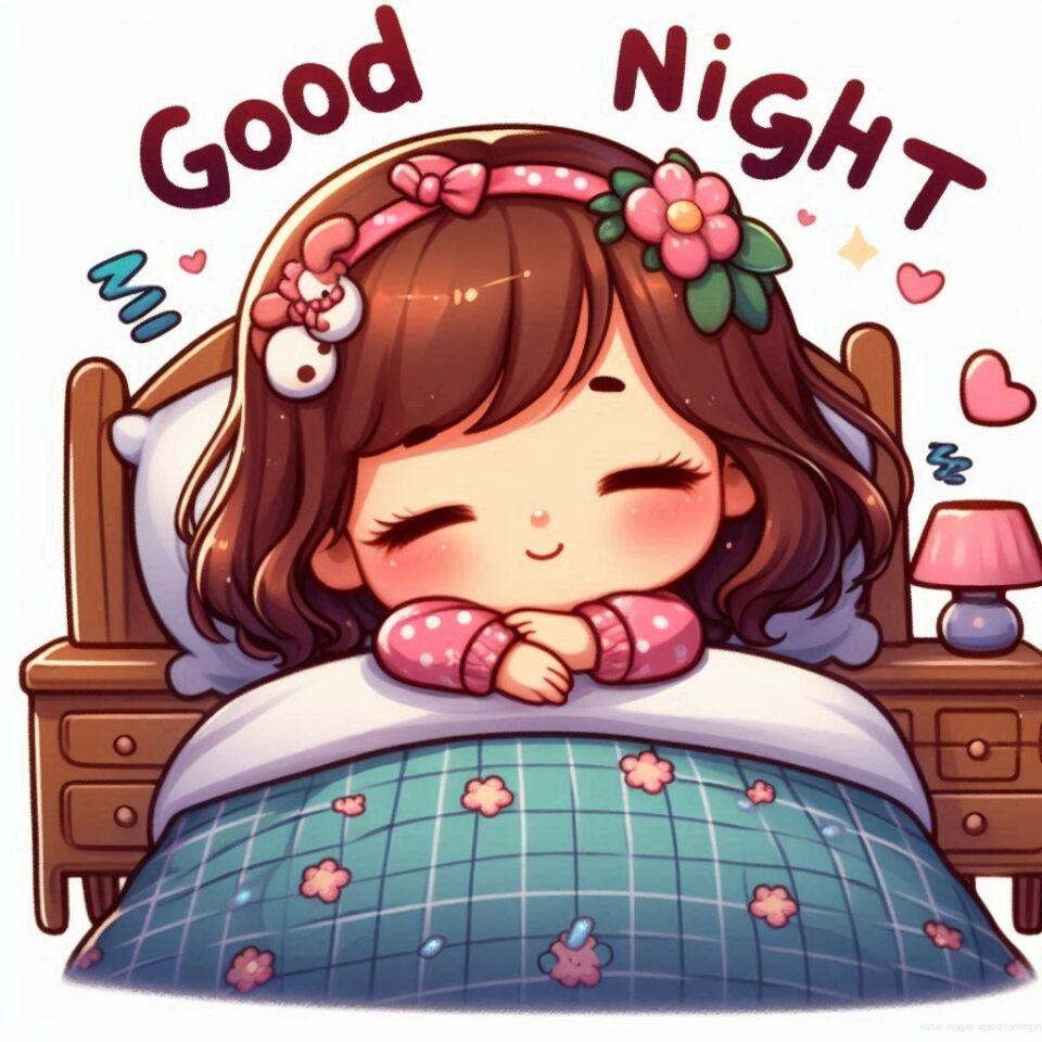 Good night images with sleeping 2024 8 Good night images with sleeping boy and girl sleeping vibes with good night colourful beautiful background ()