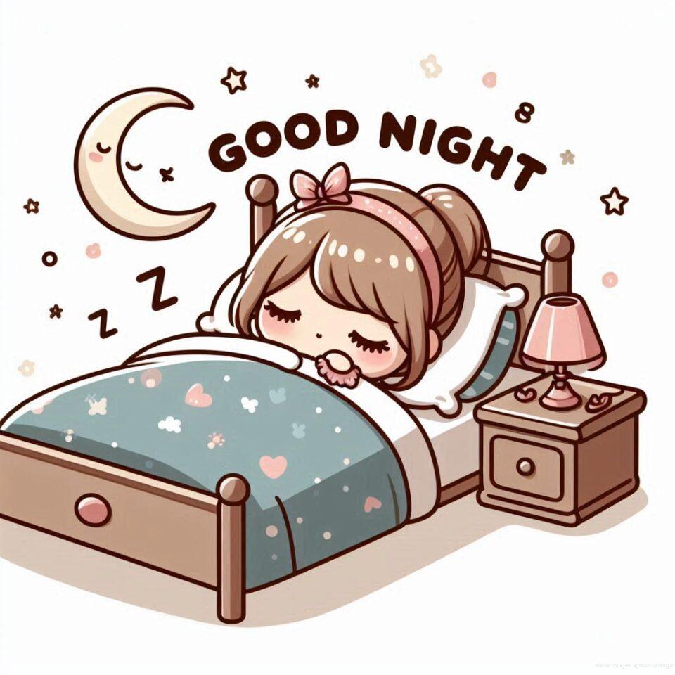 Good night images with sleeping 2024 4 Good night images with sleeping boy and girl sleeping vibes with good night colourful beautiful background ()