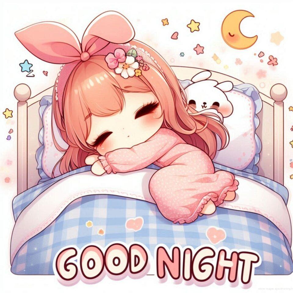 Good night images with sleeping 2024 30 Good night images with sleeping boy and girl sleeping vibes with good night colourful beautiful background ()