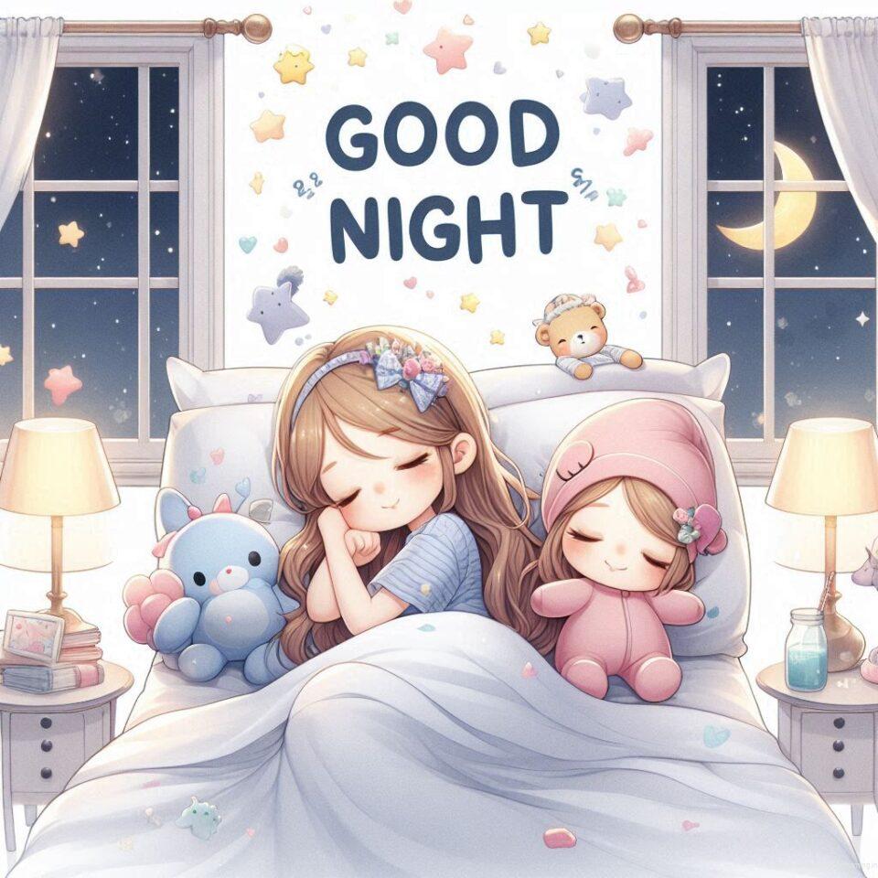 Good night images with sleeping 2024 73 Good night images with sleeping boy and girl sleeping vibes with good night colourful beautiful background ()