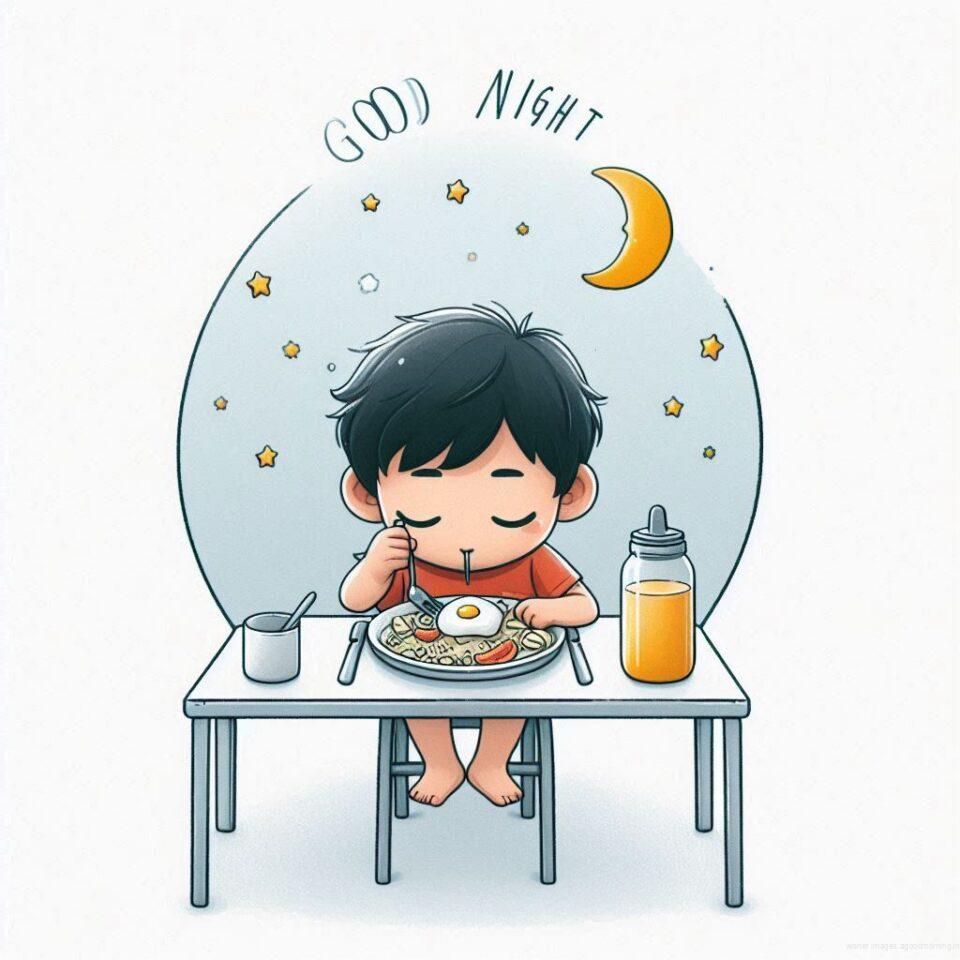 Good night images with sleeping 2024 66 Good night images with sleeping boy and girl sleeping vibes with good night colourful beautiful background ()