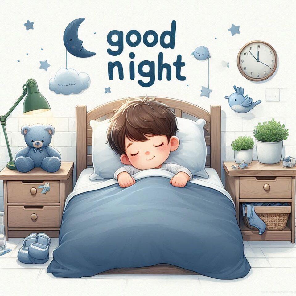 Good night images with sleeping 2024 86 Good night images with sleeping boy and girl sleeping vibes with good night colourful beautiful background ()