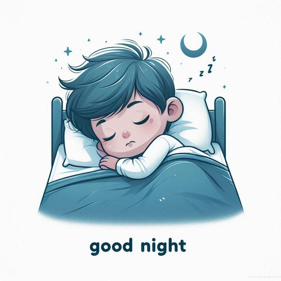 Good night images with sleeping 2024 44 Good night images with sleeping boy and girl sleeping vibes with good night colourful beautiful background ()