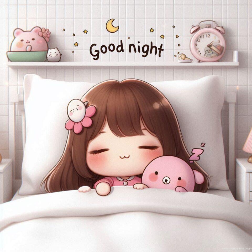 Good night images with sleeping 2024 25 Good night images with sleeping boy and girl sleeping vibes with good night colourful beautiful background ()