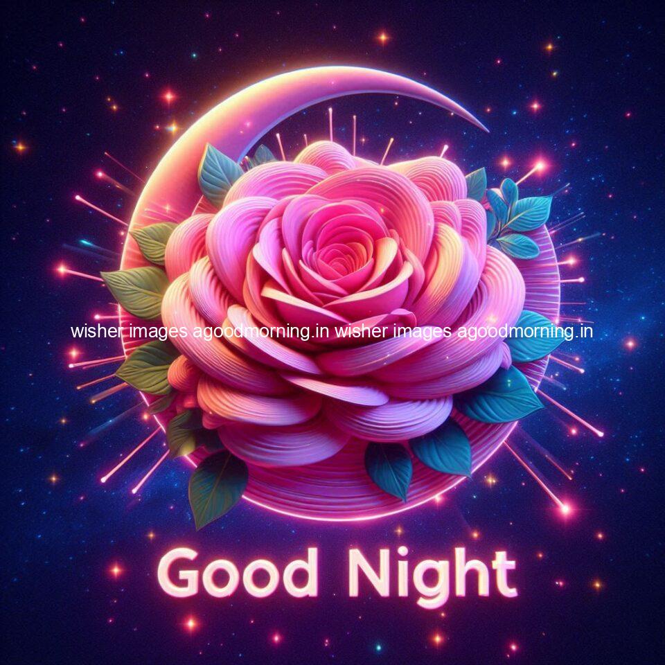 Good night rose love images beautiful good night flower beautiful background night vibes ()