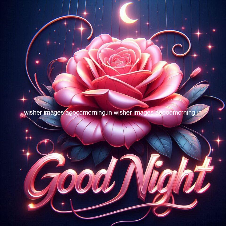 Good night rose love images beautiful good night flower beautiful background night vibes ()