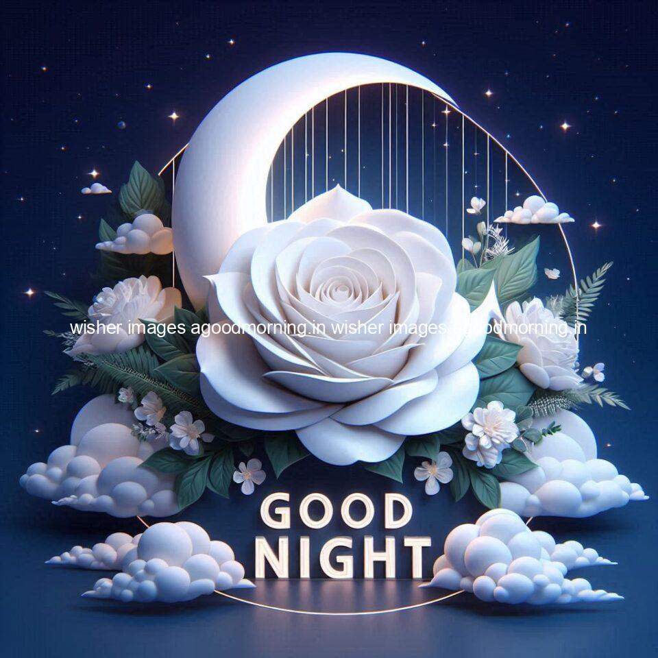 Good night rose love images beautiful good night flower beautiful background night vibes ()