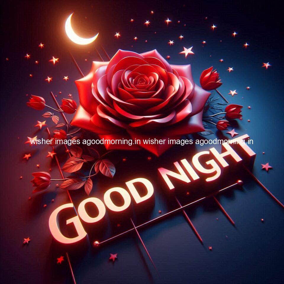 Good night rose love images beautiful good night flower beautiful background night vibes ()