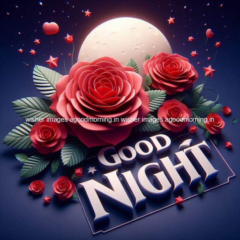 Good night rose love images beautiful good night flower beautiful background night vibes ()