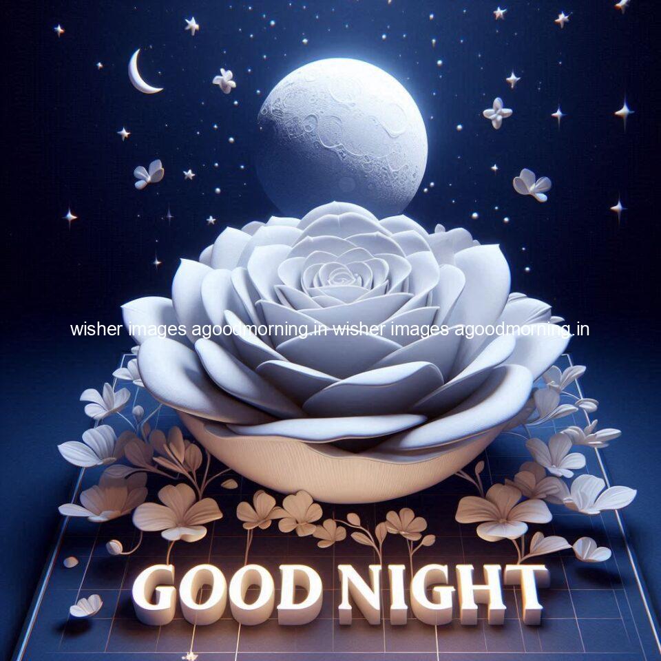 Good night rose love images beautiful good night flower beautiful background night vibes ()