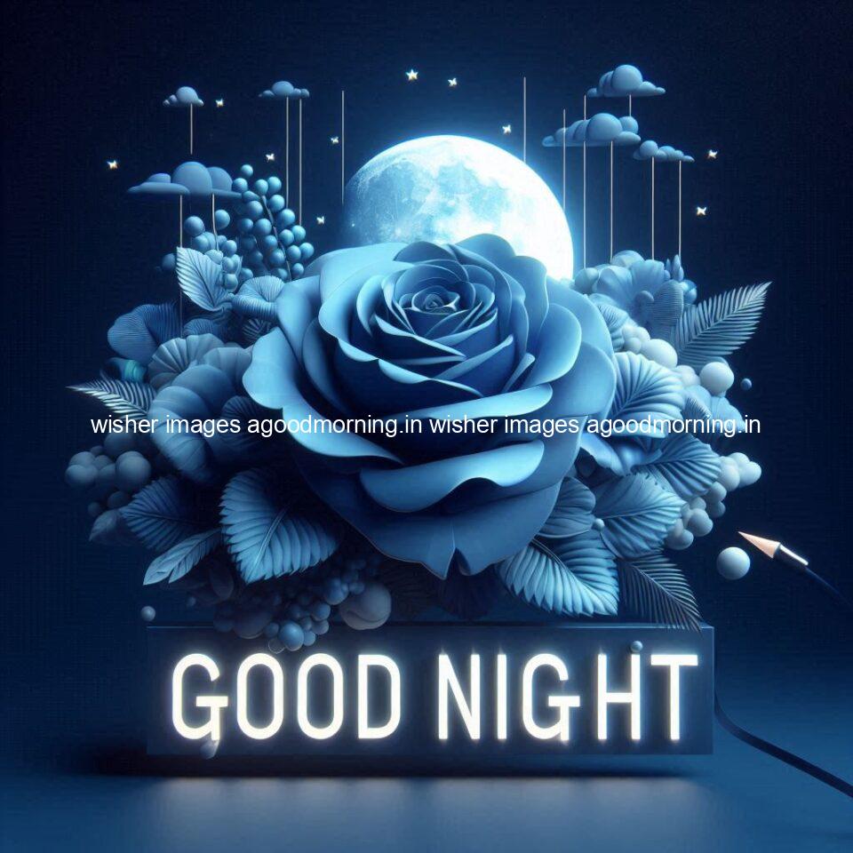 Good night rose love images beautiful good night flower beautiful background night vibes ()