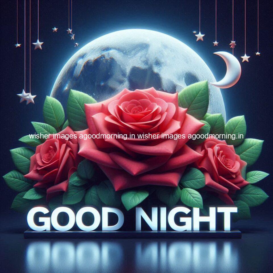 Good night rose love images beautiful good night flower beautiful background night vibes ()