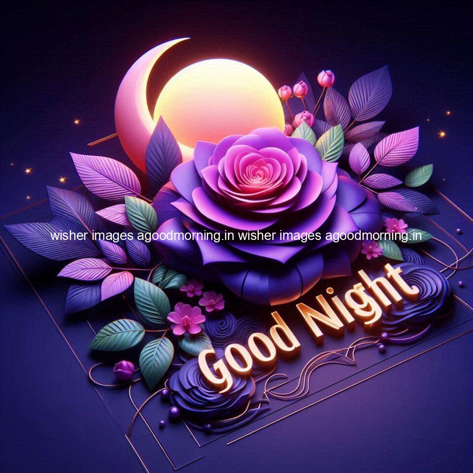 Good night rose love images beautiful good night flower beautiful background night vibes ()