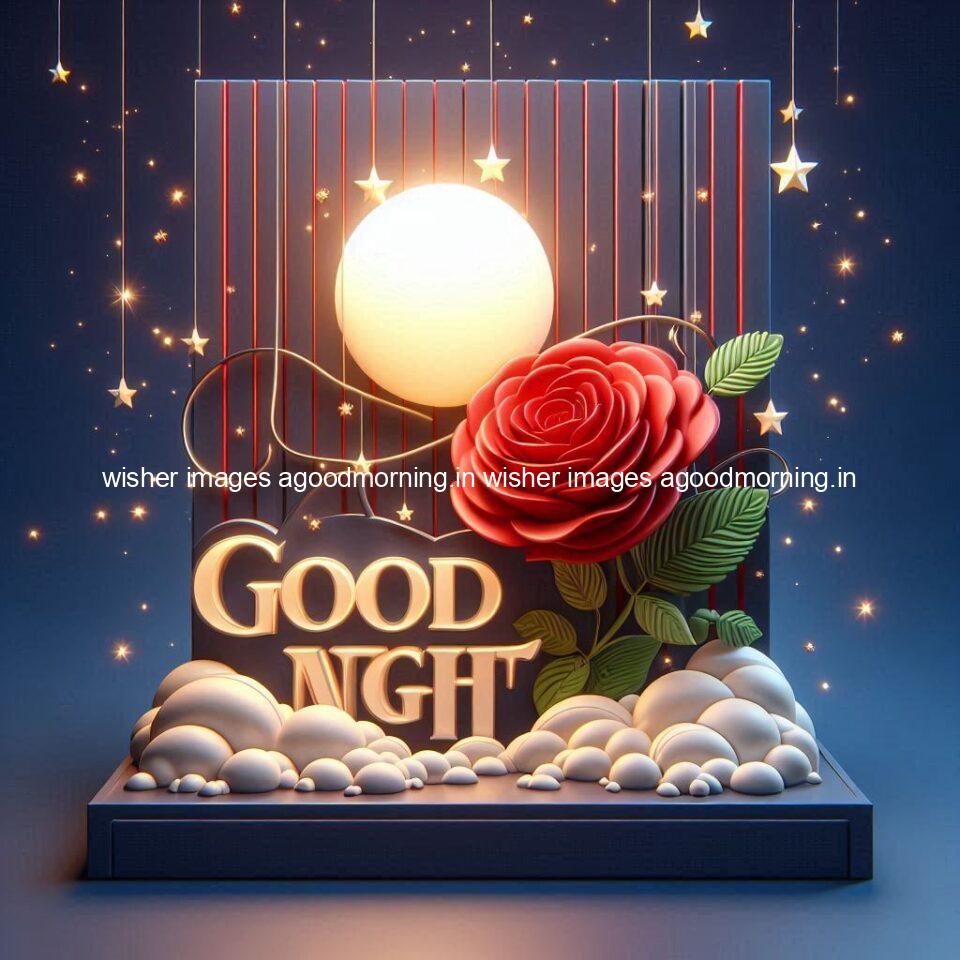 Good night rose love images beautiful good night flower beautiful background night vibes ()