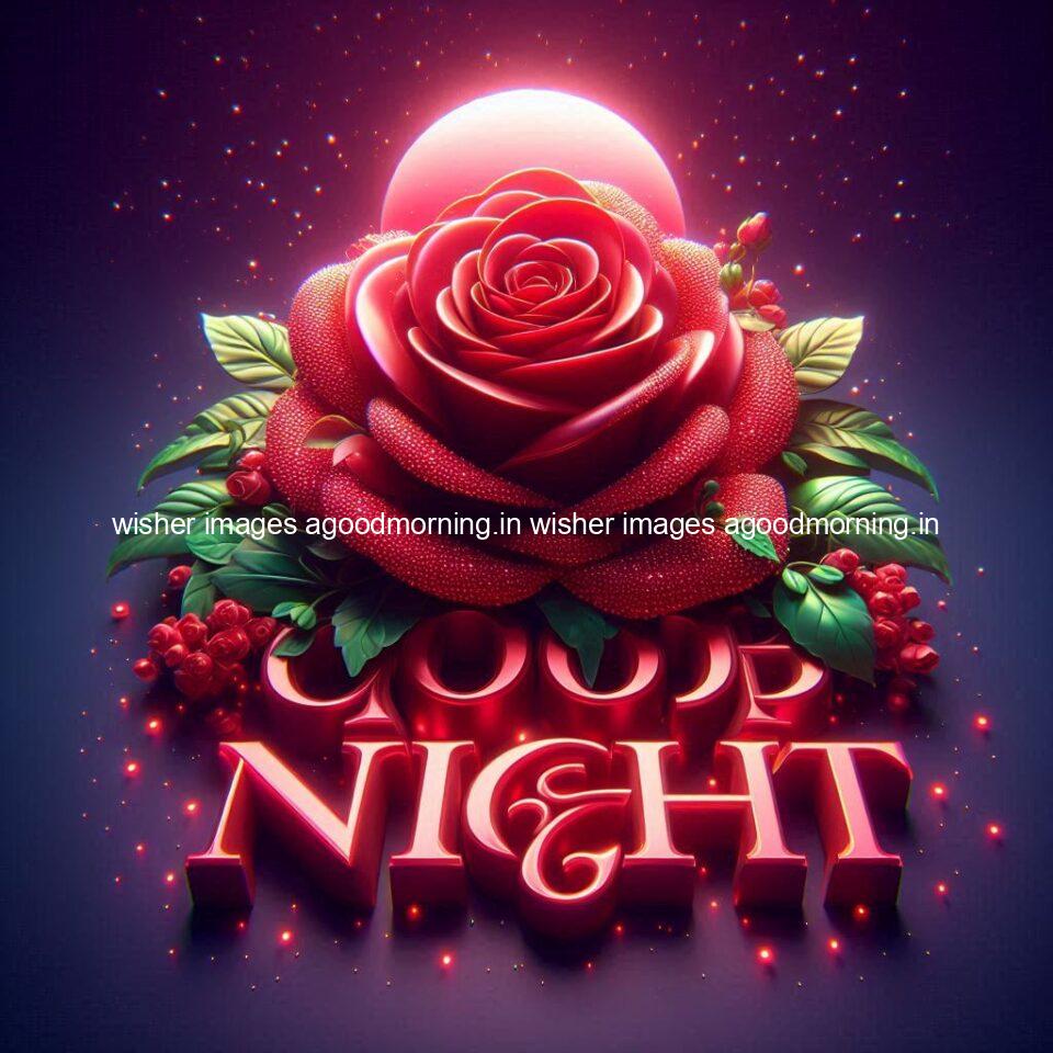 Good night rose love images beautiful good night flower beautiful background night vibes ()