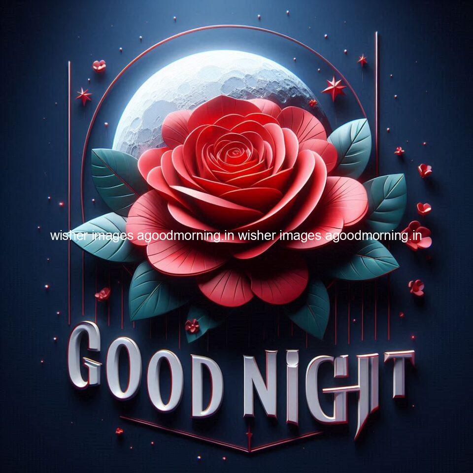 Good night rose love images beautiful good night flower beautiful background night vibes ()