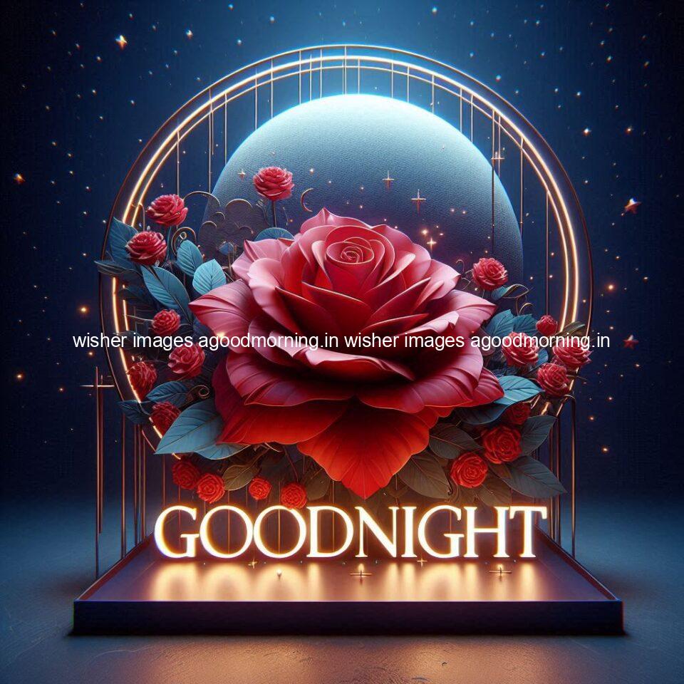 Good night rose love images beautiful good night flower beautiful background night vibes ()