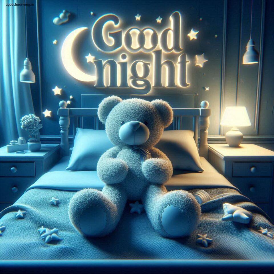 150 Good Night Teddy Bear Download Now 98 Good night teddy bear with night vibes with amazing background beautiful light setup with good night images ()