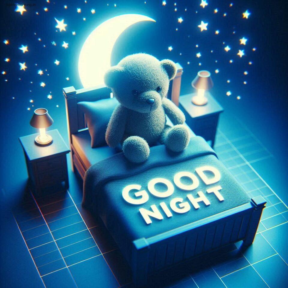 150 Good Night Teddy Bear Download Now 90 Good night teddy bear with night vibes with amazing background beautiful light setup with good night images ()