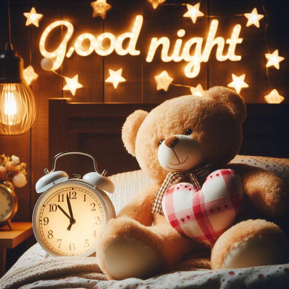 150 Good Night Teddy Bear Download Now 58 Good night teddy bear with night vibes with amazing background beautiful light setup with good night images ()