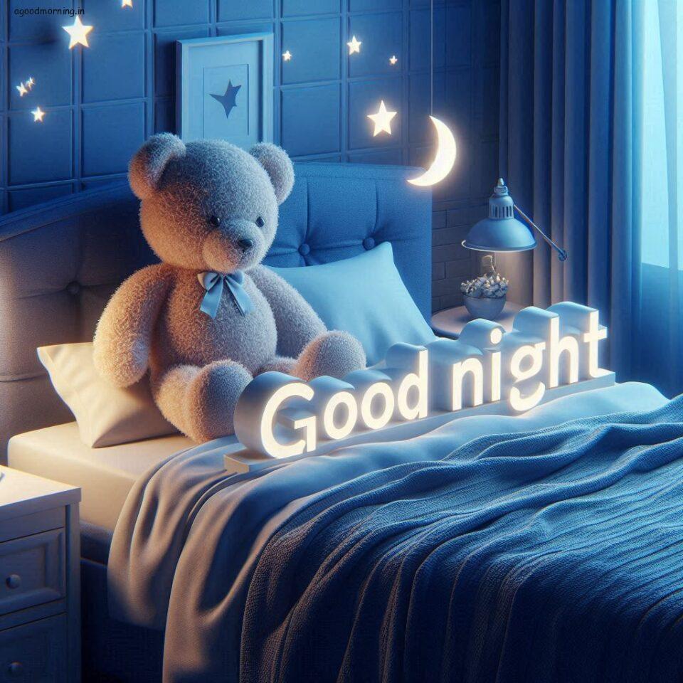 Good-night-teddy-bear-with-night-vibes-with-amazing-background-beautiful-light-setup-with-good-night-images_59-960x960 150 Good Night Teddy Bear Download Now