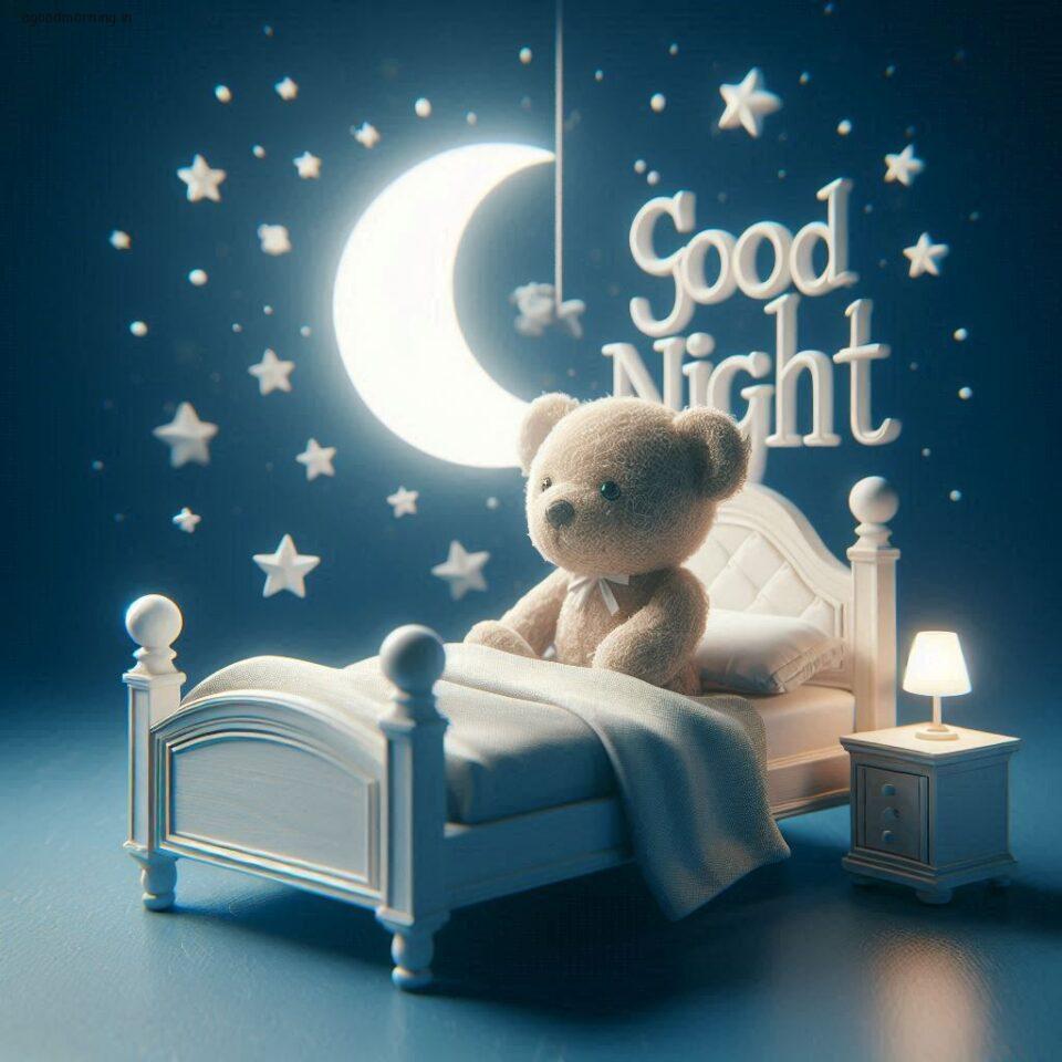 150 Good Night Teddy Bear Download Now 53 Good night teddy bear with night vibes with amazing background beautiful light setup with good night images ()
