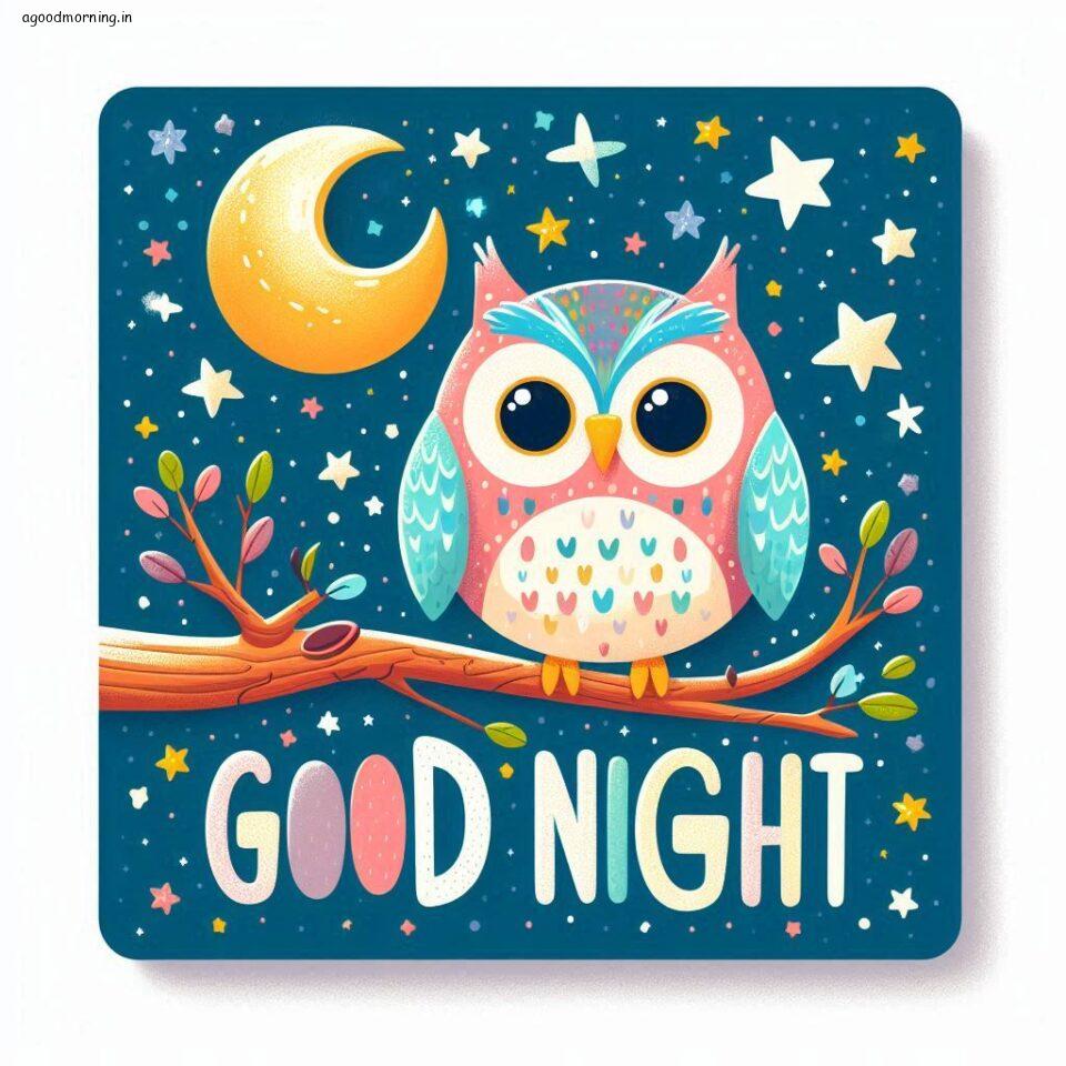 100+ Good Night with Owl Free Download 76 Good night with owl images good night vibes with amazing background and stylish design ()