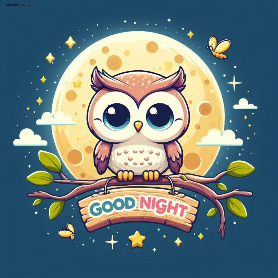 100+ Good Night with Owl Free Download 41 Good night with owl images good night vibes with amazing background and stylish design ()