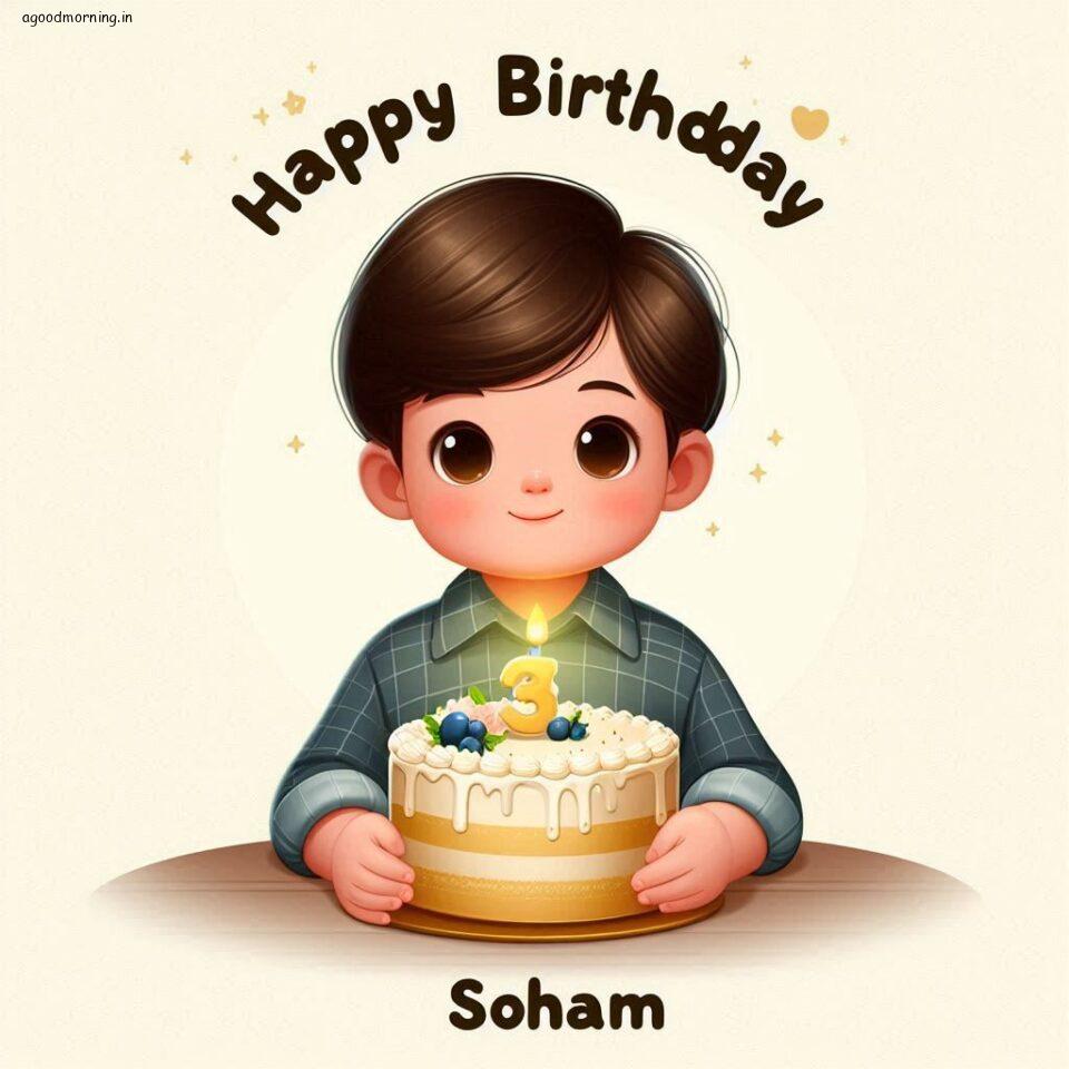 Happy birthday to you happy birthday soham images happy birthday ()