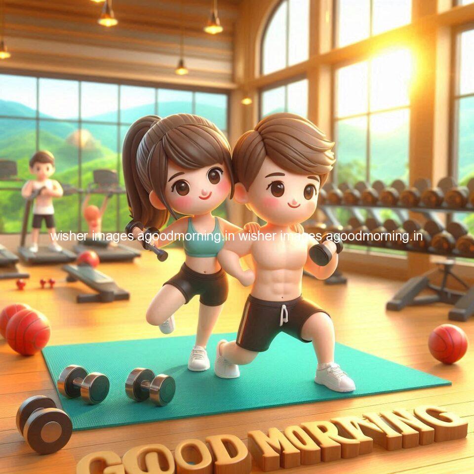 Good Morning GYM Images || Free Download & share - Pin 41 good morning gym images with girl and boy amzing background with exercise beautiful d couple ()