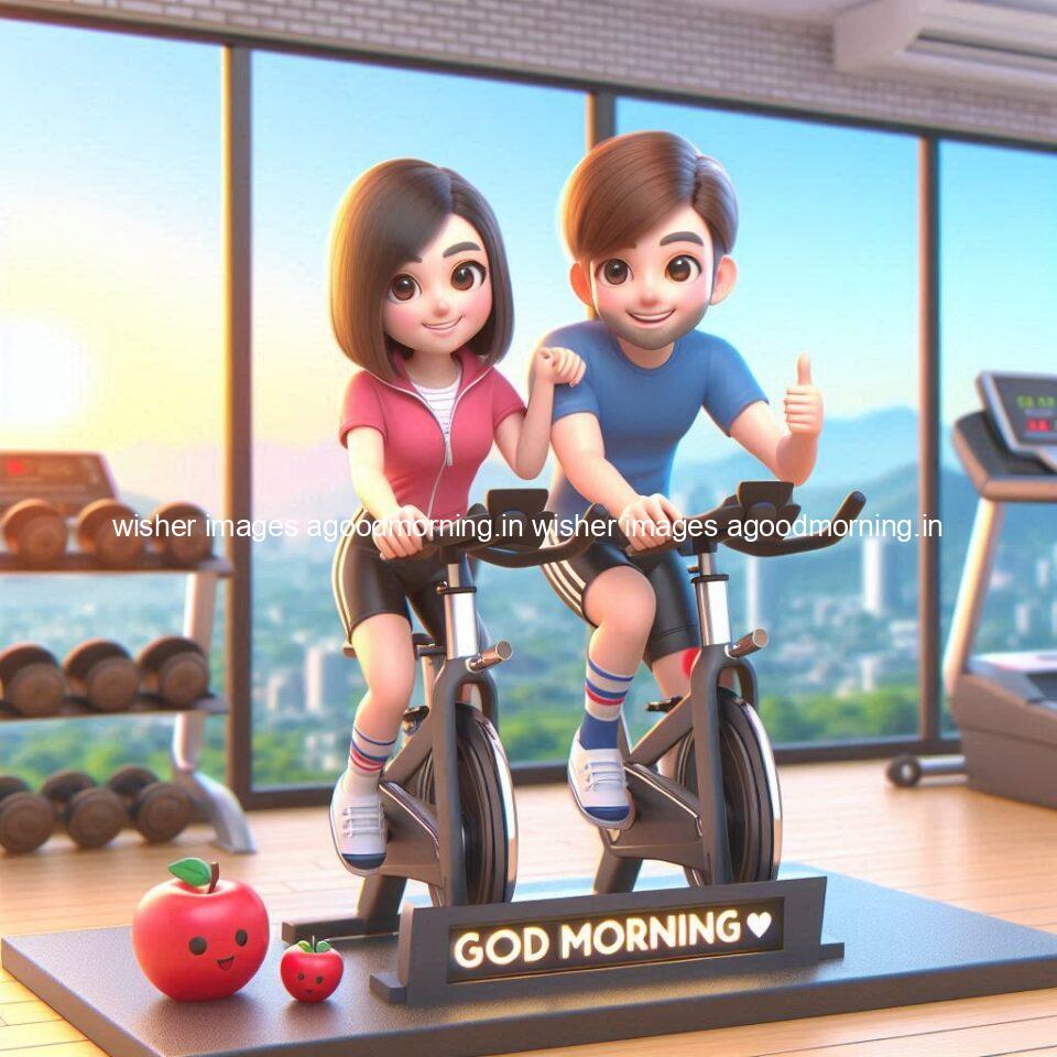 Good Morning GYM Images || Free Download & share - Pin 6 good morning gym images with girl and boy amzing background with exercise beautiful d couple ()
