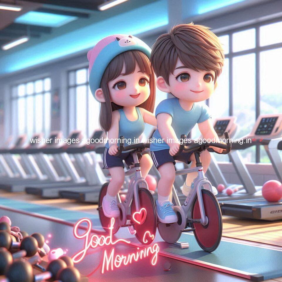 Good Morning GYM Images || Free Download & share - Pin 9 good morning gym images with girl and boy amzing background with exercise beautiful d couple ()