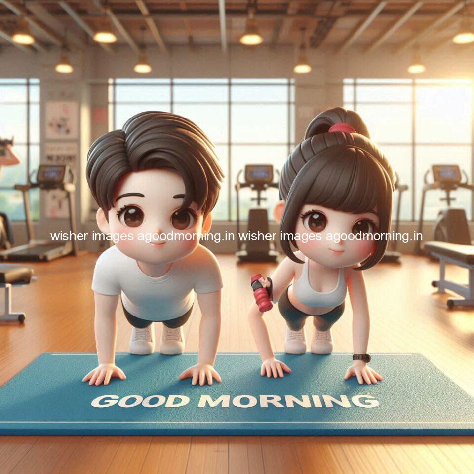 Good Morning GYM Images || Free Download & share - Pin 87 good morning gym images with girl and boy amzing background with exercise beautiful d couple ()