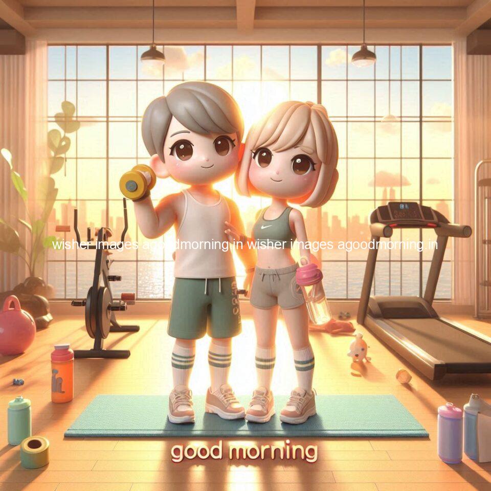 Good Morning GYM Images || Free Download & share - Pin 40 good morning gym images with girl and boy amzing background with exercise beautiful d couple ()