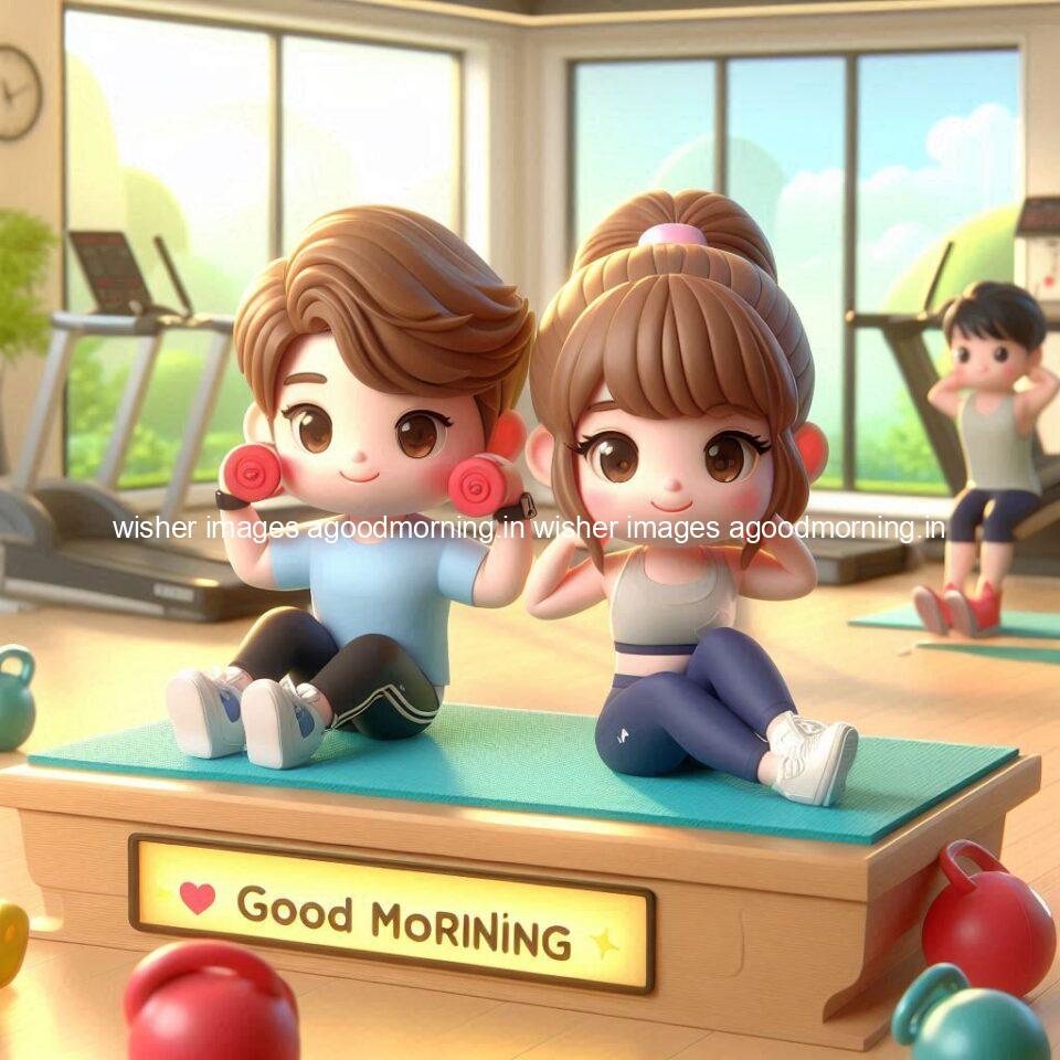 Good Morning GYM Images || Free Download & share - Pin 67 good morning gym images with girl and boy amzing background with exercise beautiful d couple ()