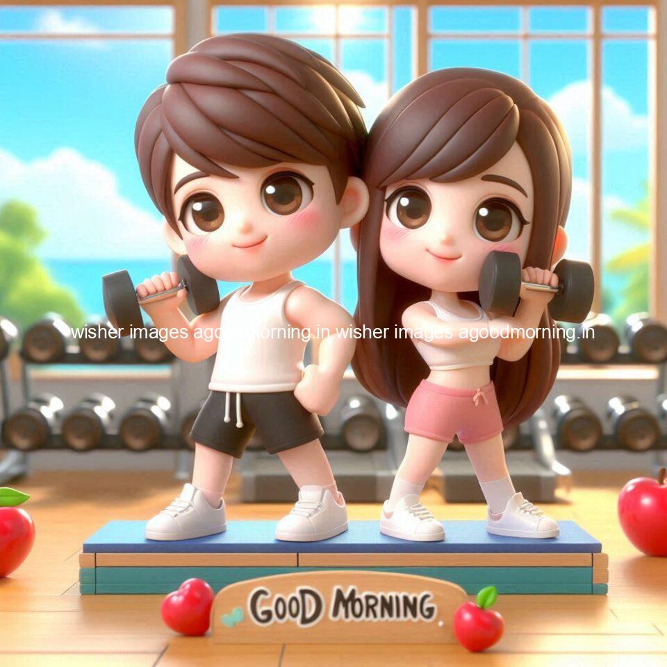Good Morning GYM Images || Free Download & share - Pin 61 good morning gym images with girl and boy amzing background with exercise beautiful d couple ()