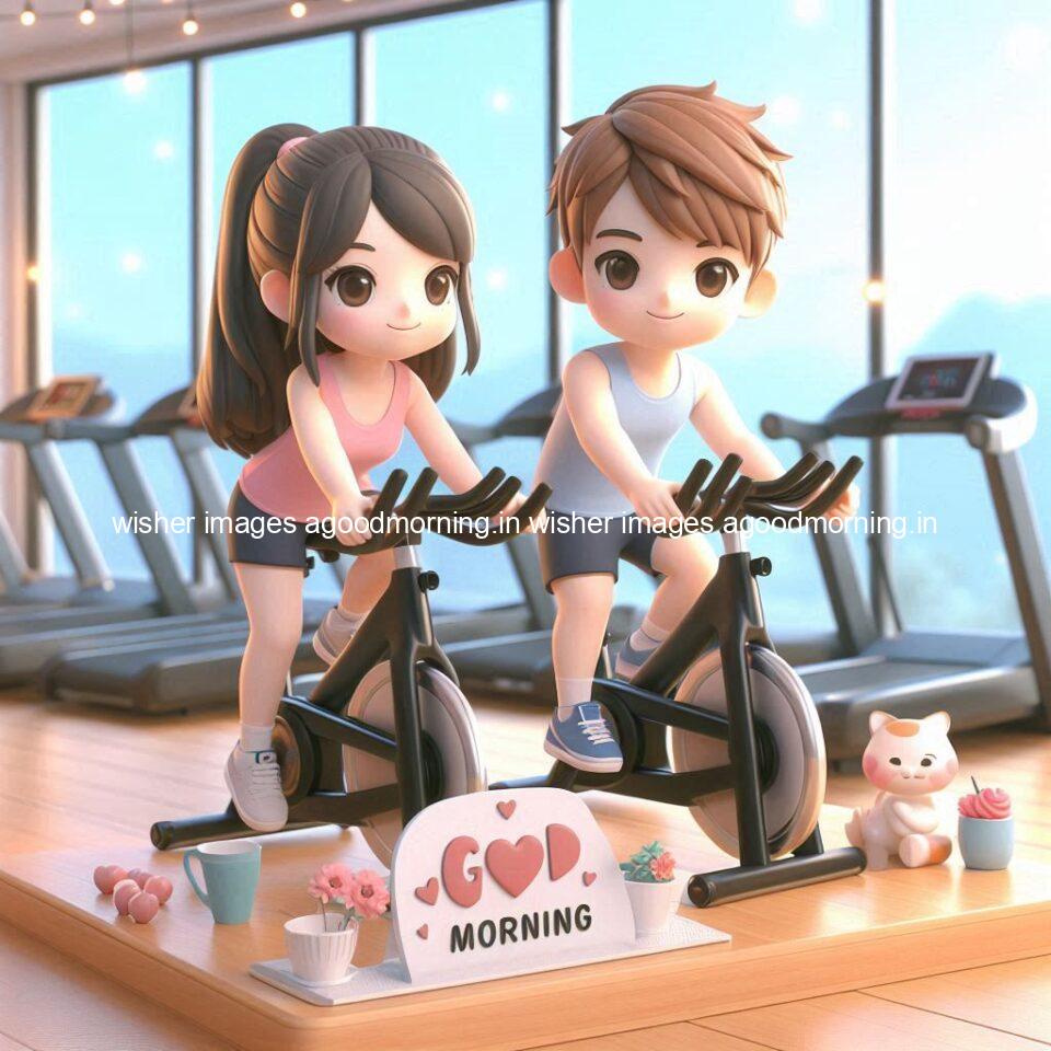 Good Morning GYM Images || Free Download & share - Pin 4 good morning gym images with girl and boy amzing background with exercise beautiful d couple ()