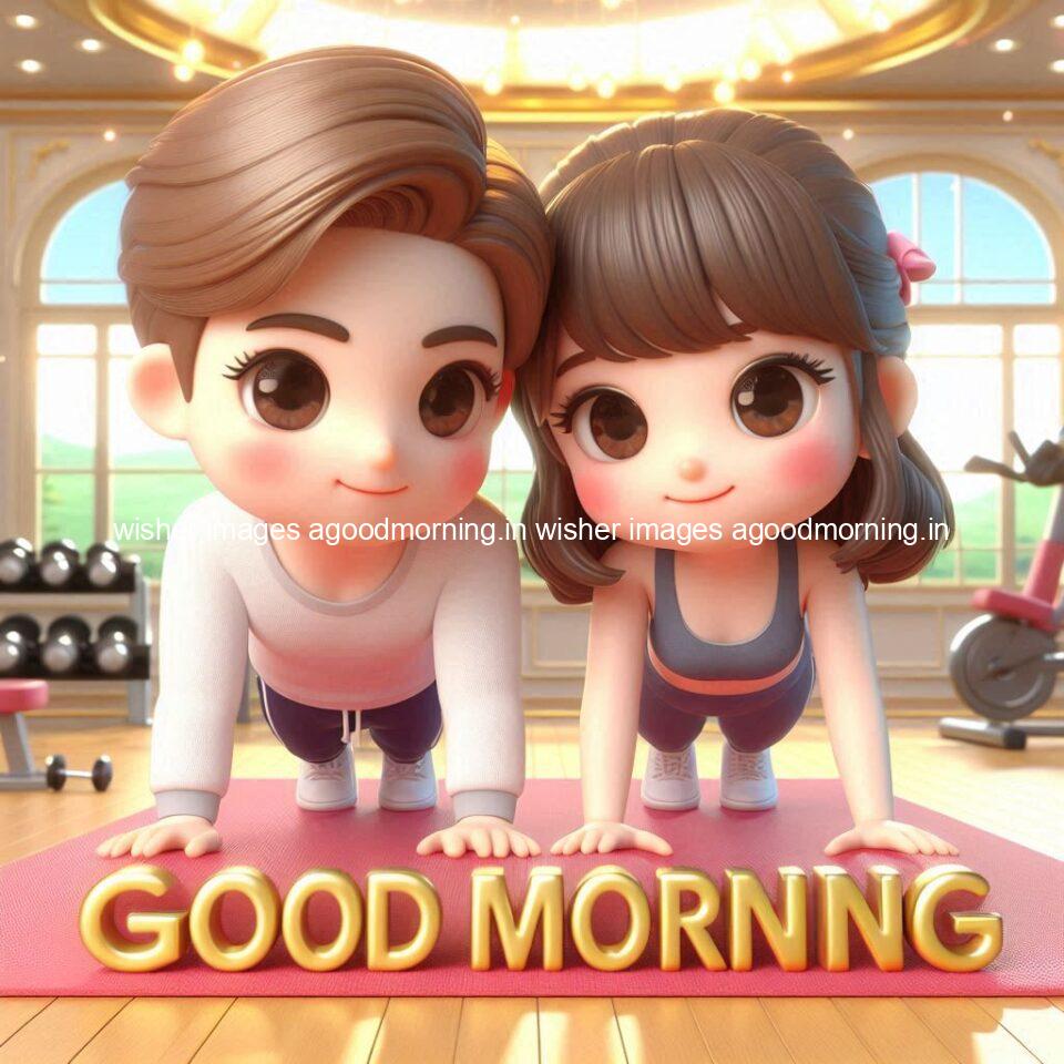 Good Morning GYM Images || Free Download & share - Pin 82 good morning gym images with girl and boy amzing background with exercise beautiful d couple ()