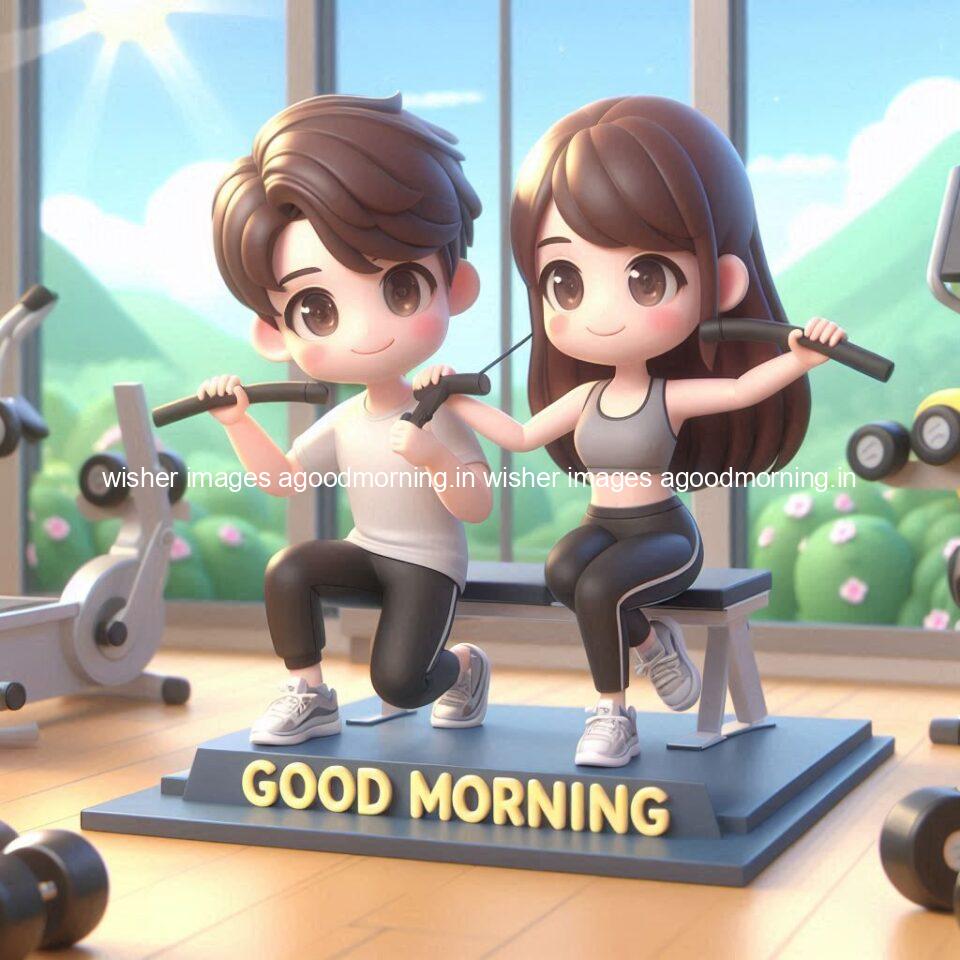 Good Morning GYM Images || Free Download & share - Pin 42 good morning gym images with girl and boy amzing background with exercise beautiful d couple ()