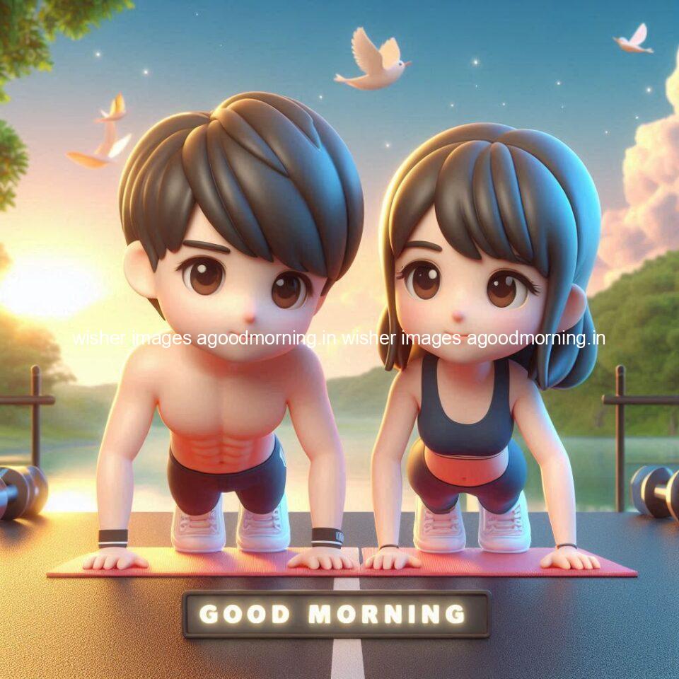 Good Morning GYM Images || Free Download & share - Pin 46 good morning gym images with girl and boy amzing background with exercise beautiful d couple ()