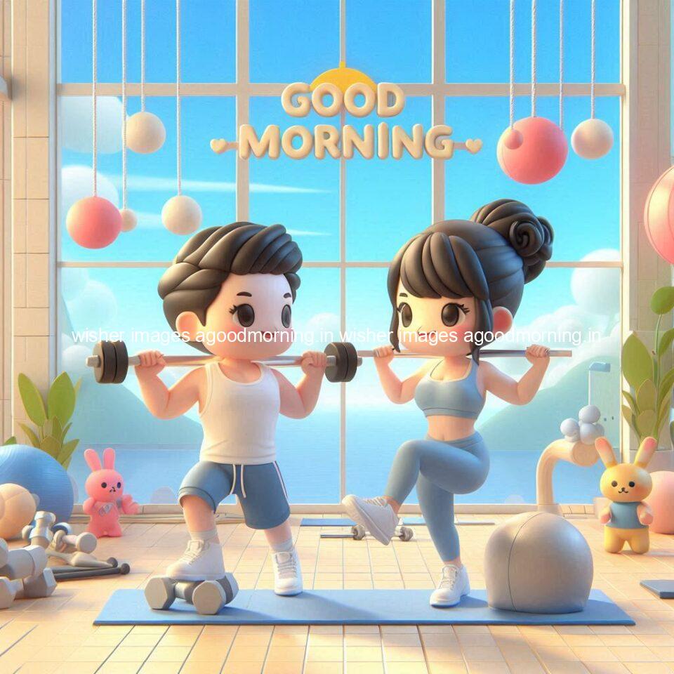 Good Morning GYM Images || Free Download & share - Pin 100 good morning gym images with girl and boy amzing background with exercise beautiful d couple ()