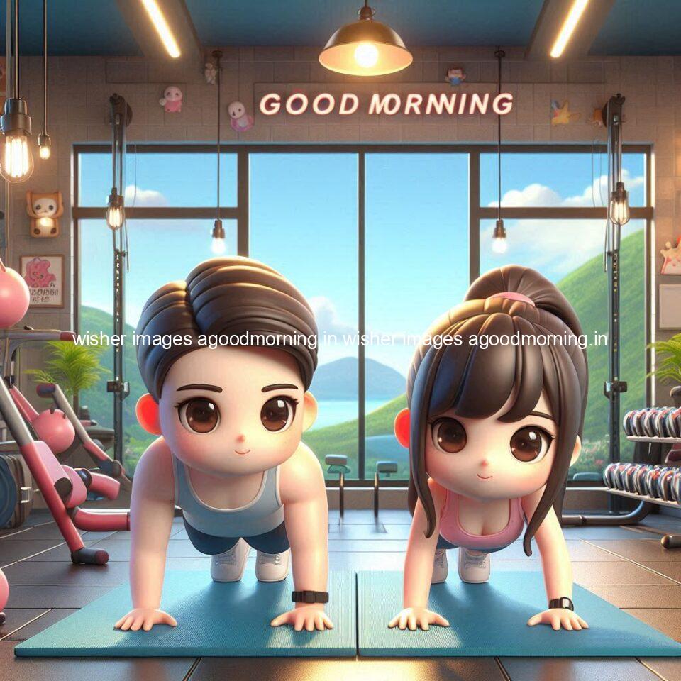 Good Morning GYM Images || Free Download & share - Pin 86 good morning gym images with girl and boy amzing background with exercise beautiful d couple ()