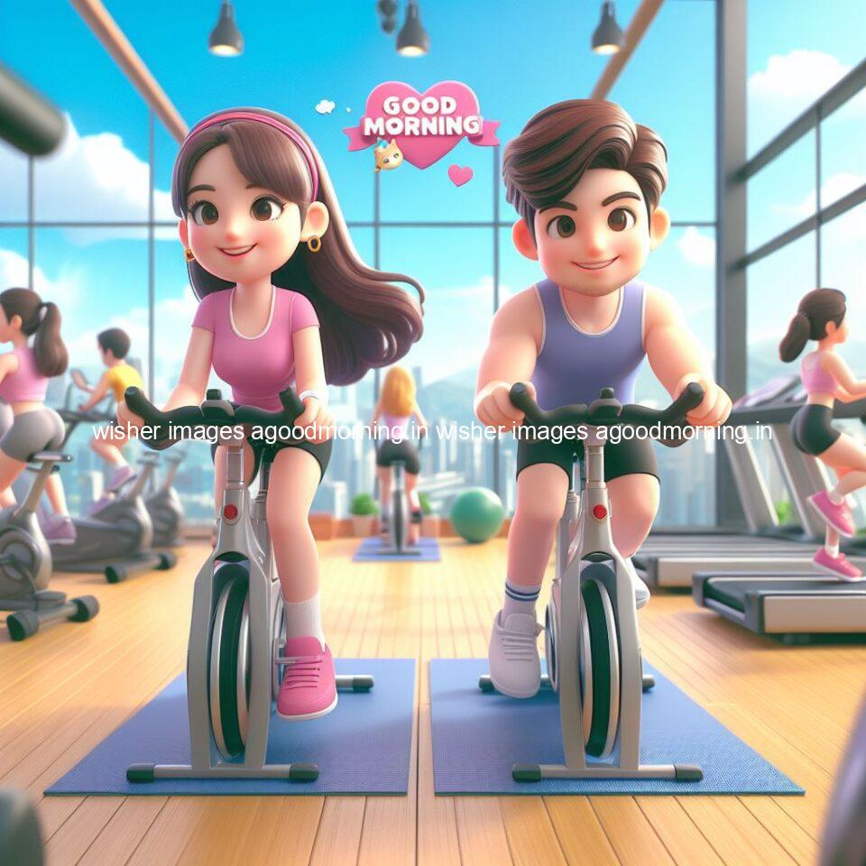 Good Morning GYM Images || Free Download & share - Pin 10 good morning gym images with girl and boy amzing background with exercise beautiful d couple ()
