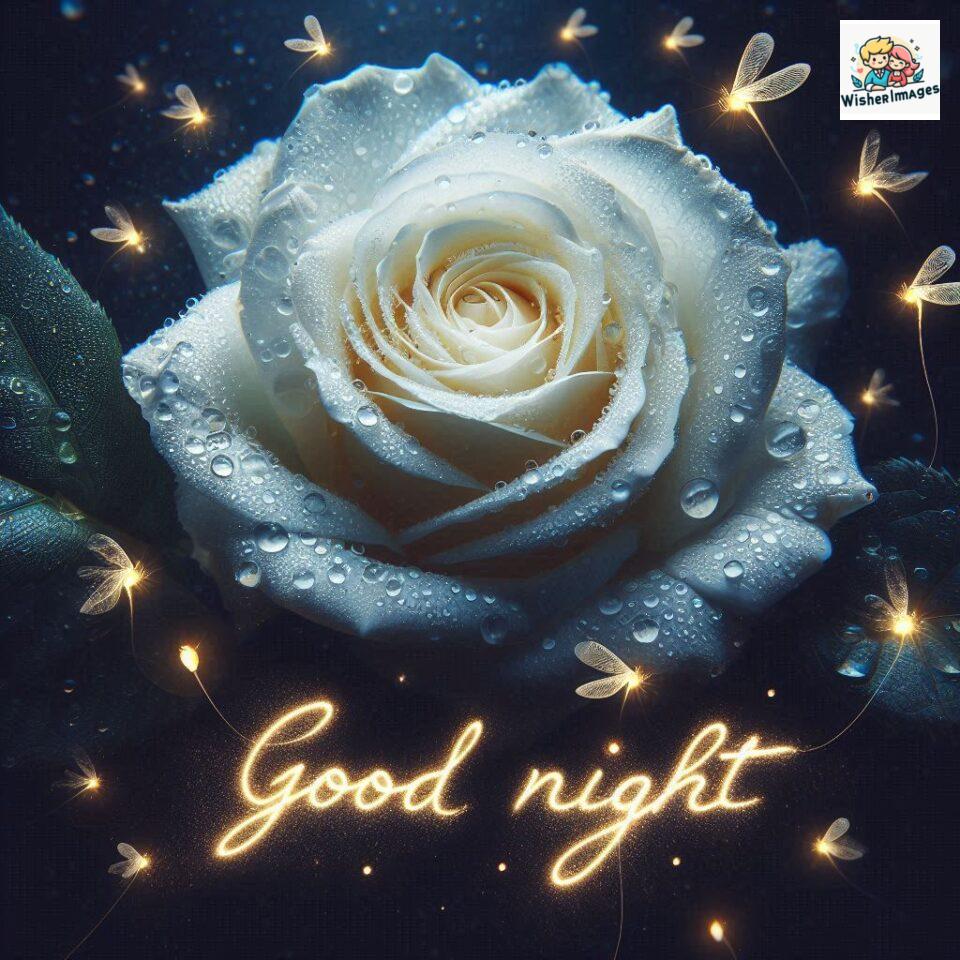 good night rose flower images rose good night images hd ()