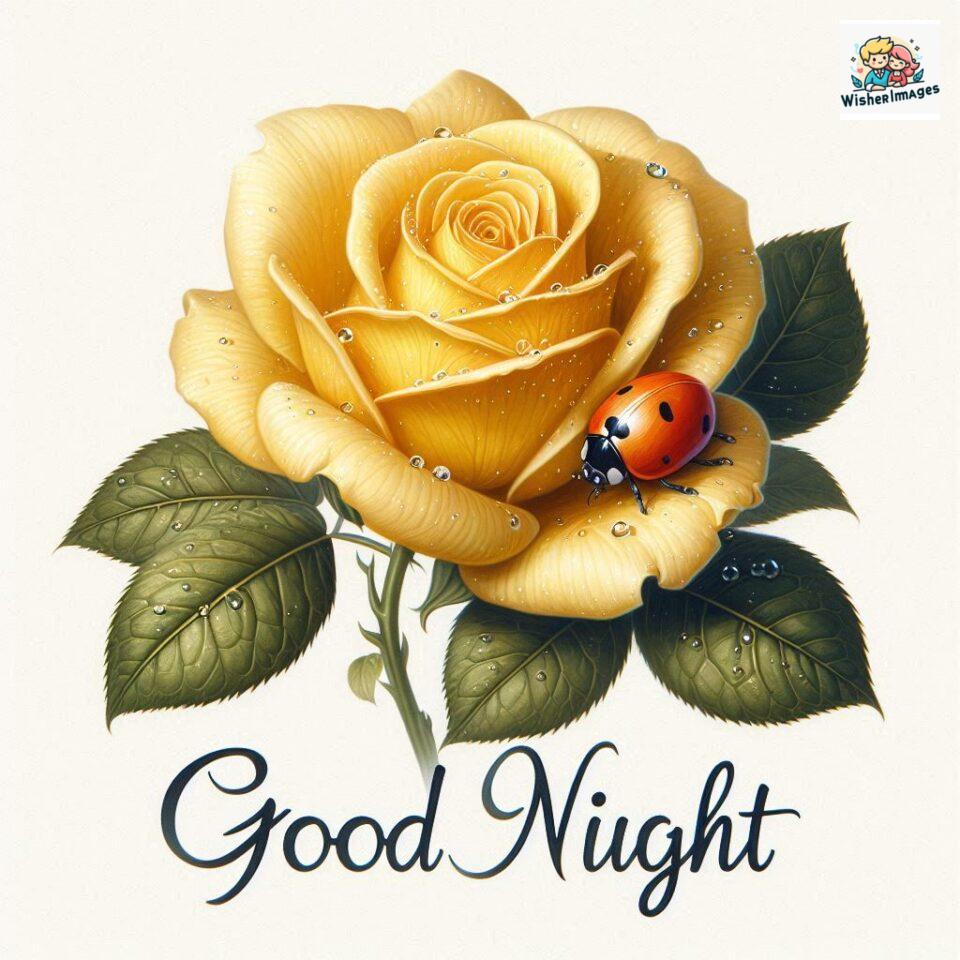 good night rose flower images rose good night images hd ()