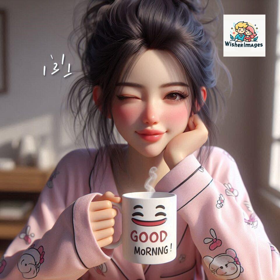 120 Beautiful Girl Morning Greetings Free Download 62 beautiful girl morning greetings nature wish coffee cup cute happy smile sunrise bright day warm vibes love cheerful message start day photo pic flowers ()