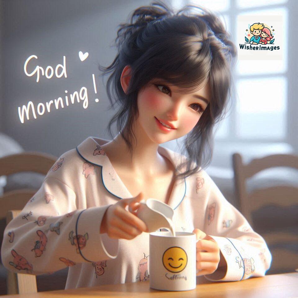120 Beautiful Girl Morning Greetings Free Download 16 beautiful girl morning greetings nature wish coffee cup cute happy smile sunrise bright day warm vibes love cheerful message start day photo pic flowers ()