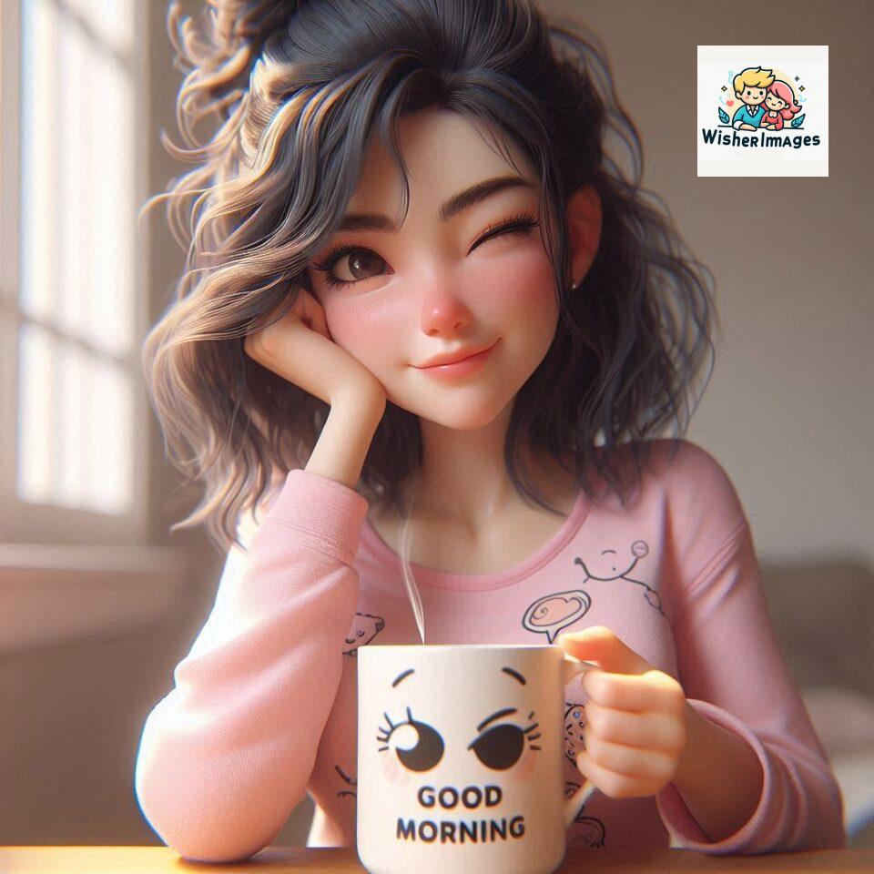 120 Beautiful Girl Morning Greetings Free Download 68 beautiful girl morning greetings nature wish coffee cup cute happy smile sunrise bright day warm vibes love cheerful message start day photo pic flowers ()