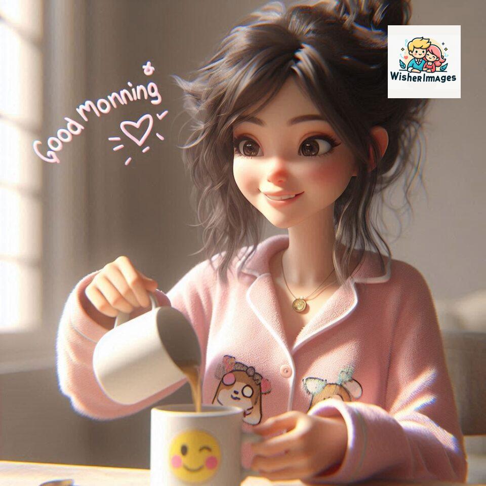 120 Beautiful Girl Morning Greetings Free Download 32 beautiful girl morning greetings nature wish coffee cup cute happy smile sunrise bright day warm vibes love cheerful message start day photo pic flowers ()